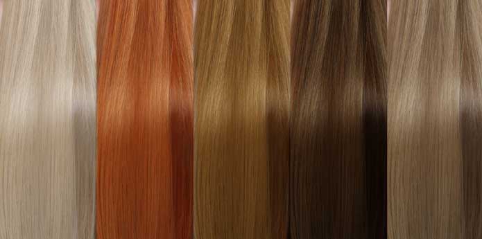 hair color chart pictures