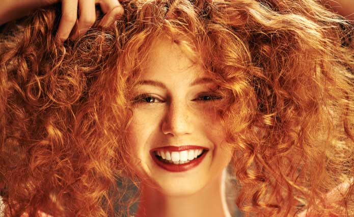 hair color for curly hair